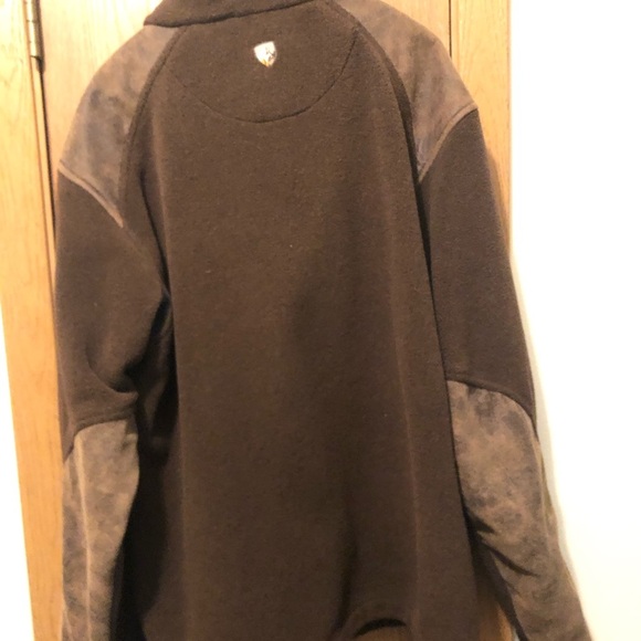 Brown Kuhl men’s sherpa jacket - Picture 2 of 5